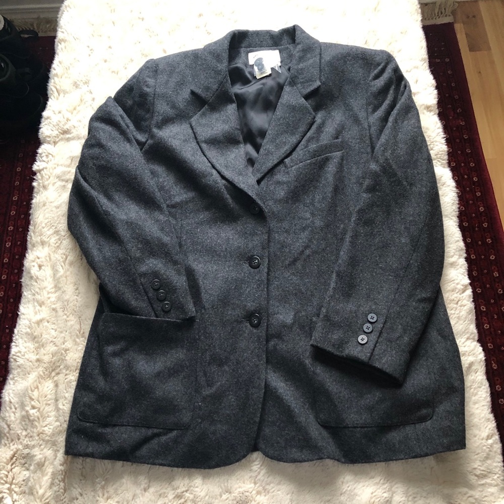 NWOT Women’s Eddie Bauer Wool Pea Coat, Large
